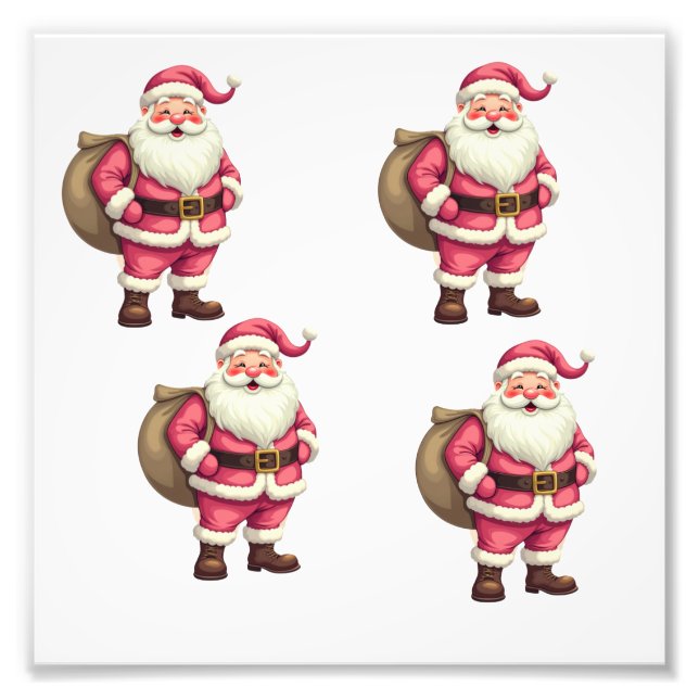 Jultomten Fototryck (Framsidan)