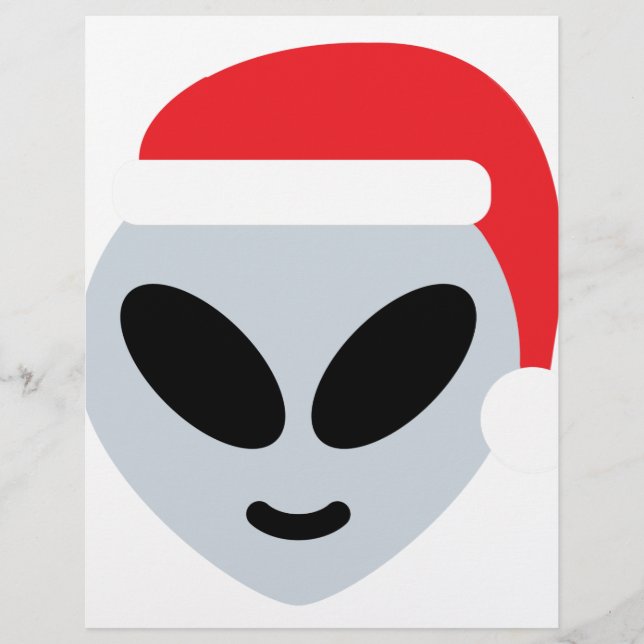 jultomten främmande emoji (Framsida)