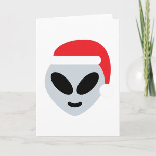 jultomten främmande emoji helgkort