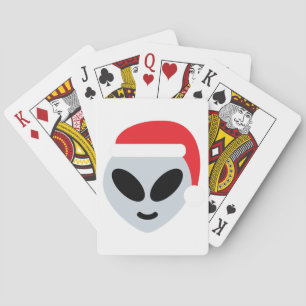 jultomten främmande emoji spel kort
