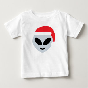 jultomten främmande emoji tee shirt