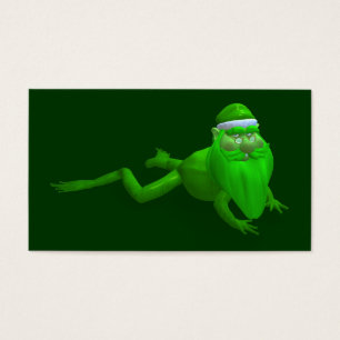 Jultomten Frog Visitkort