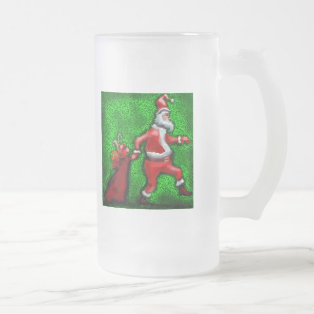 Jultomten Frostat Ölglas (Höger)