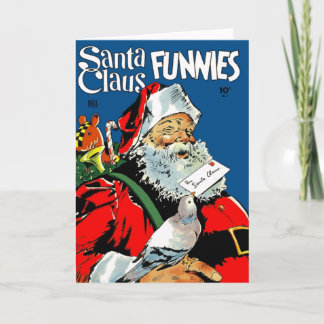 Jultomten Funnies Helgkort