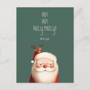 Jultomten Funny Quote Vykort