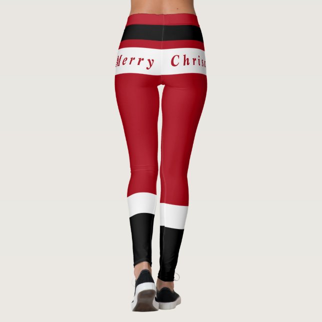 Jultomten Gift Funny Leggings (Baksida)