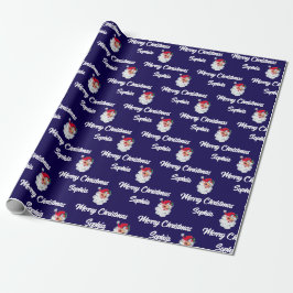 Jultomten Gift Wrap Presentpapper