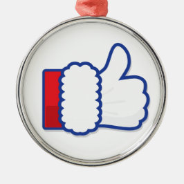 Jultomten gillar symbolen julgransprydnad metall