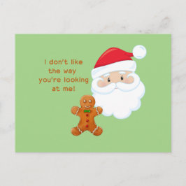 Jultomten & GingerBoy Helg Vykort