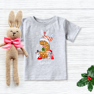 Jultomten Gingerbröd Namn Brev J Girl T Shirt