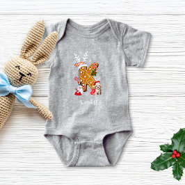 Jultomten Gingerbröd Namn Brev K Boy T Shirt