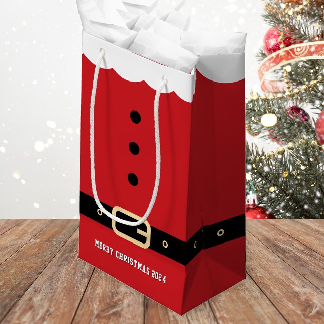 Jultomten God jul (Santa Claus Merry Christmas Small Gift Bag
)