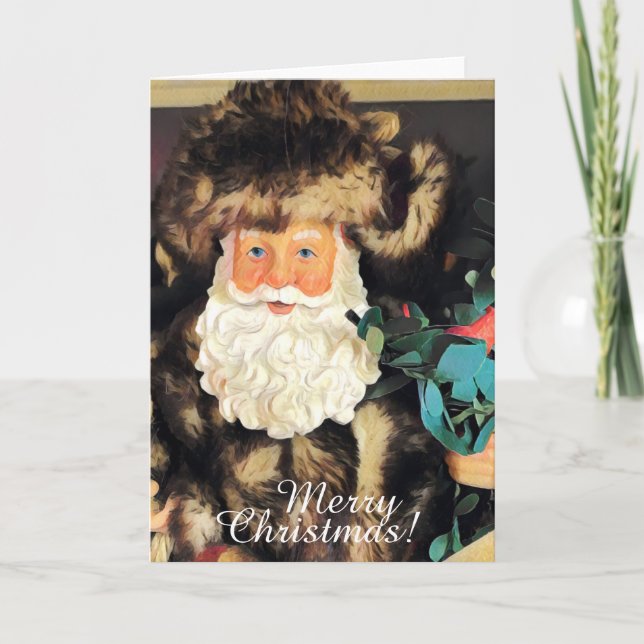 Jultomten God jul Art Helgkort (Framsida)
