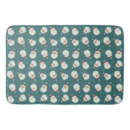 Jultomten God jul Badrumsmatta