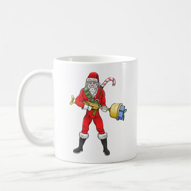Jultomten God jul del 2 Kaffemugg (Vänster)