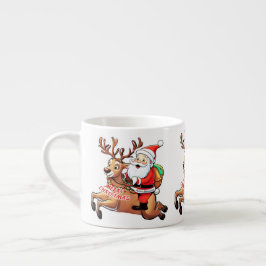 Jultomten God jul Espressomugg