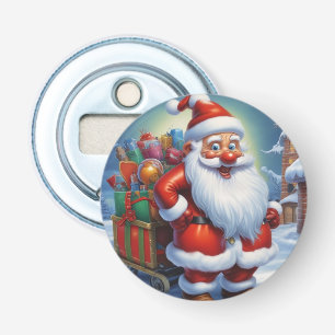 Jultomten God jul Gott nytt år Flasköppnare