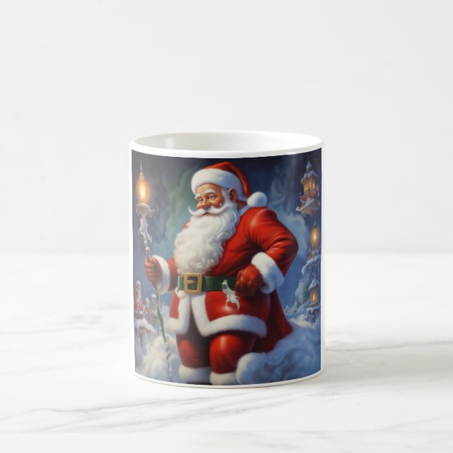 Jultomten God jul Gott nytt år Kaffemugg (Center)