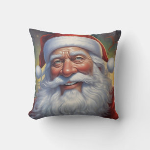 Jultomten God jul Gott nytt år Kudde