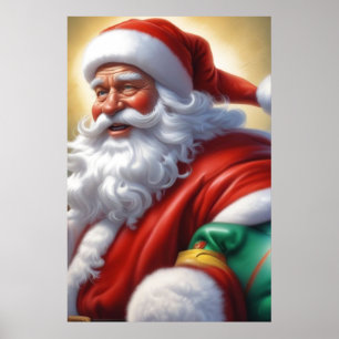 Jultomten God jul Gott nytt år Poster