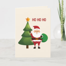 Jultomten God jul Helgdag Kort