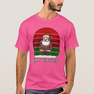 Jultomten God jul Julafton Vintage Retro T Shirt