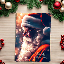 Jultomten God jul Julkort