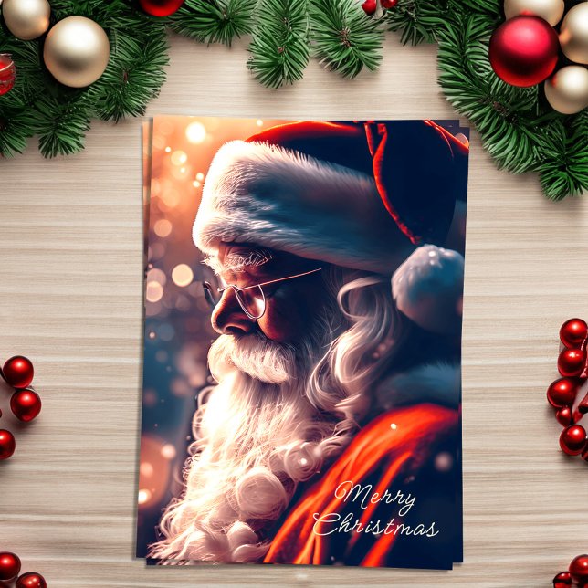 Jultomten God jul Julkort (Skapare uppladdad)