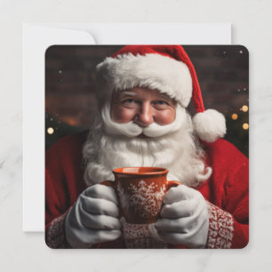 Jultomten God jul-kort Anteckningskort