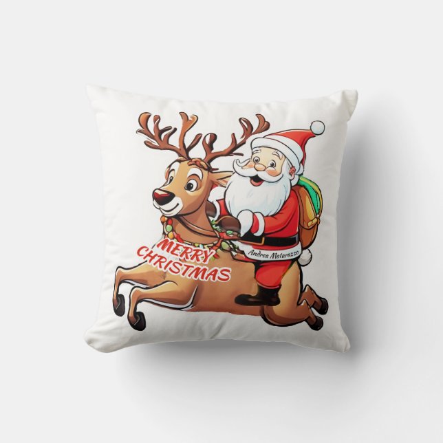 Jultomten God jul Kudde (Framsida)