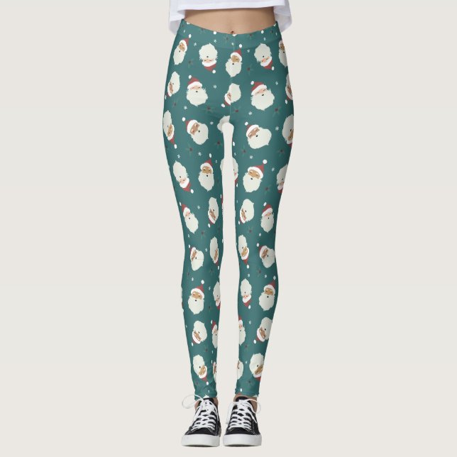 Jultomten God jul Leggings (Framsida)