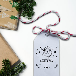 Jultomten God jul, några Märkre Stämpel