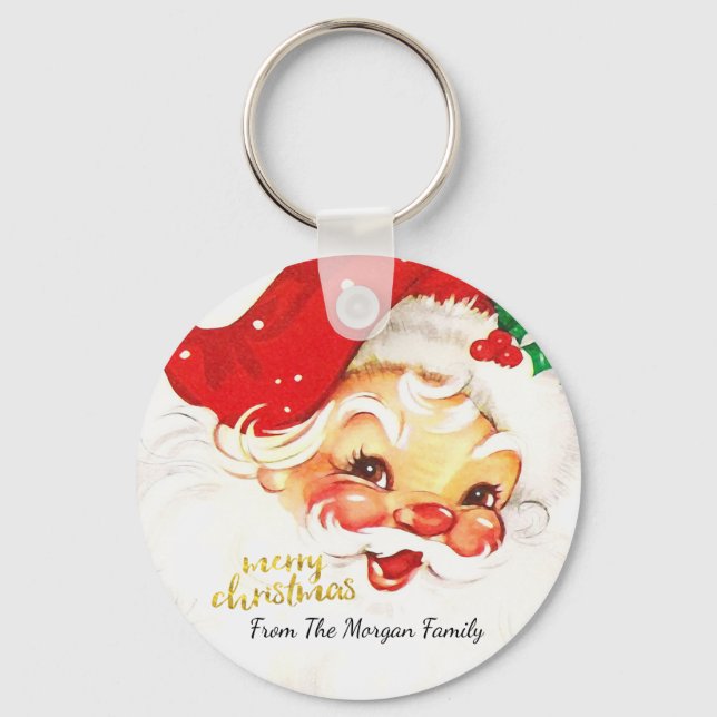 Jultomten God jul Nyckelring (Framsida)