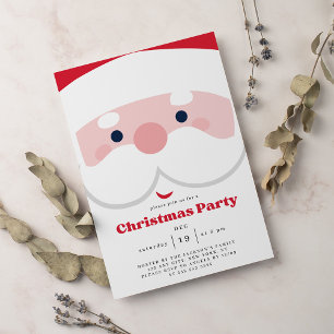 Jultomten God jul Party Inbjudningar