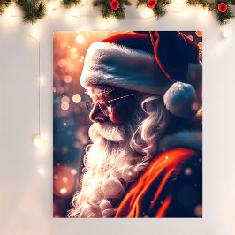 Jultomten God jul Poster