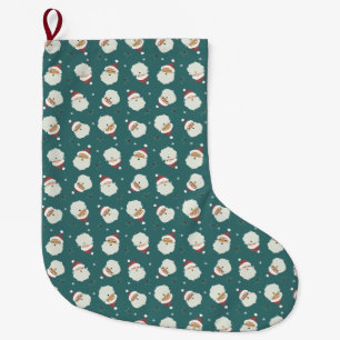Jultomten God jul Stor Julstrumpa