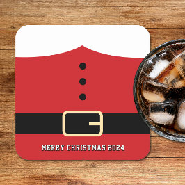 Jultomten God jul Underlägg Papper Kvadrat