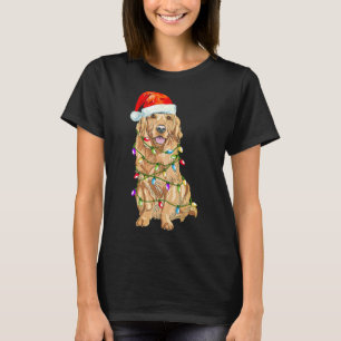 Jultomten Golden Retriever T Shirt