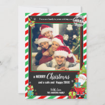 jultomten Grönt Red Photo jul Greetings