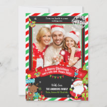 jultomten Grönt Red Photo jul Greetings