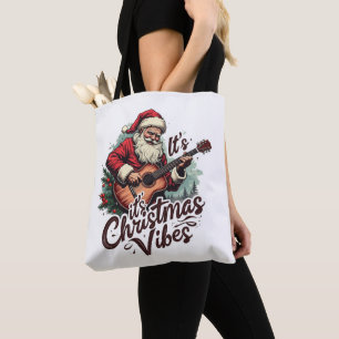 Jultomten Guitar Player - Rockin runt Tygkasse