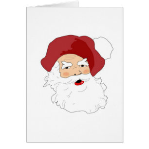 Jultomten Hälsningskort