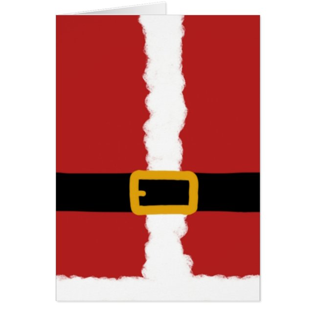 Jultomten Hälsningskort (Framsidan)