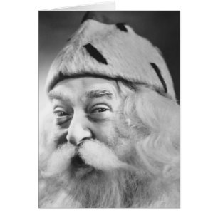 Jultomten Hälsningskort