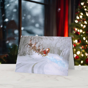 Jultomten har problem med försörjningskedjan Julko Helgkort