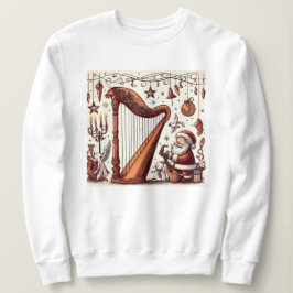 Jultomten Harp Sweatshirt T Shirt