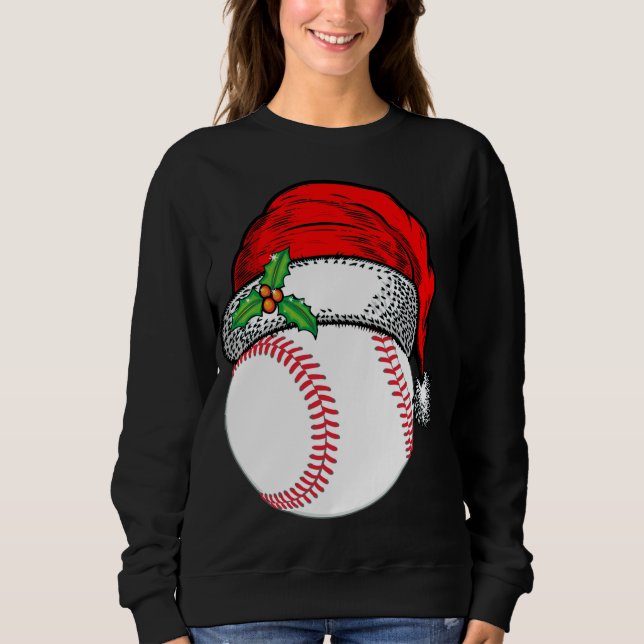 Jultomten Hat Baseball Sport Funny Gift T Shirt (Framsida)