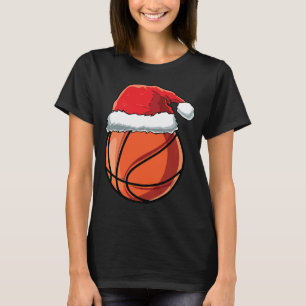 Jultomten Hat Basketball Player Funny Boys X T Shirt
