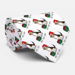 Jultomten Hat Beagle (Tri färg 3) Hund Cute Slips