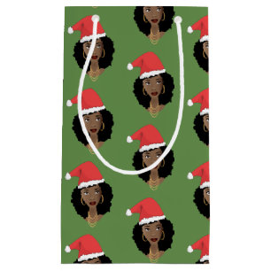Jultomten Hat, Black Woman, Grönt